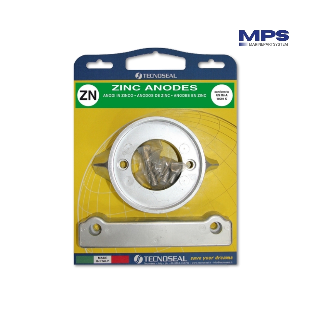 Kit Ánodo Volvo Penta 280 - Zinc | Kit completo con material de montaje