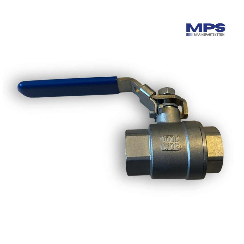 Válvula de bola 3/4″ de acero inoxidable