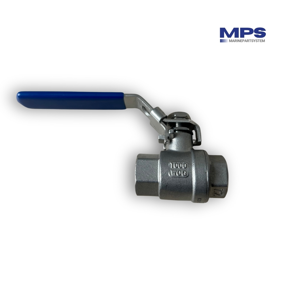Válvula de bola 3/8″ de acero inoxidable
