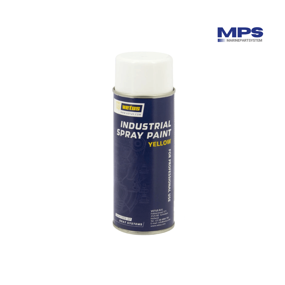 Vetus Yellow Engine Spray Paint RAL 1007 - STM0056