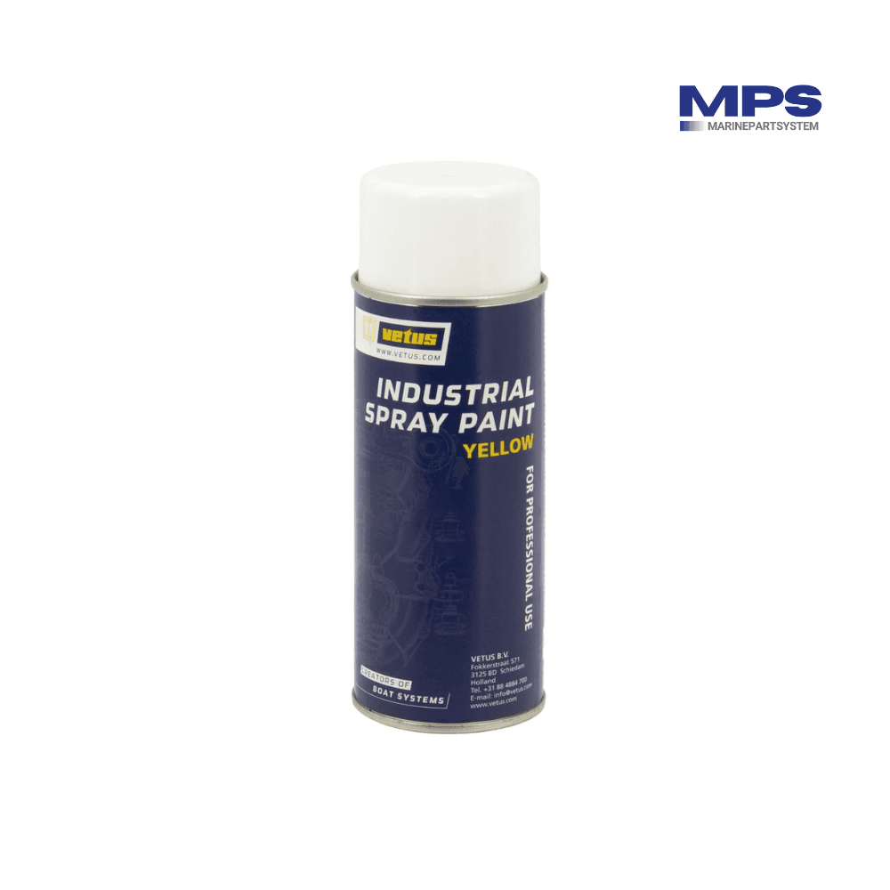 Vetus Yellow Engine Spray Paint RAL 1007 - STM0056