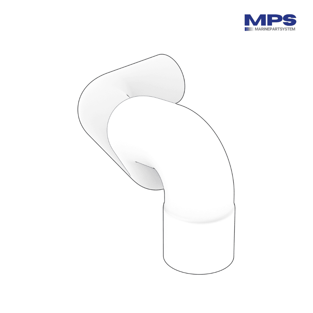 Volvo Penta Exhaust Elbow Water Hose D2 - 3583065