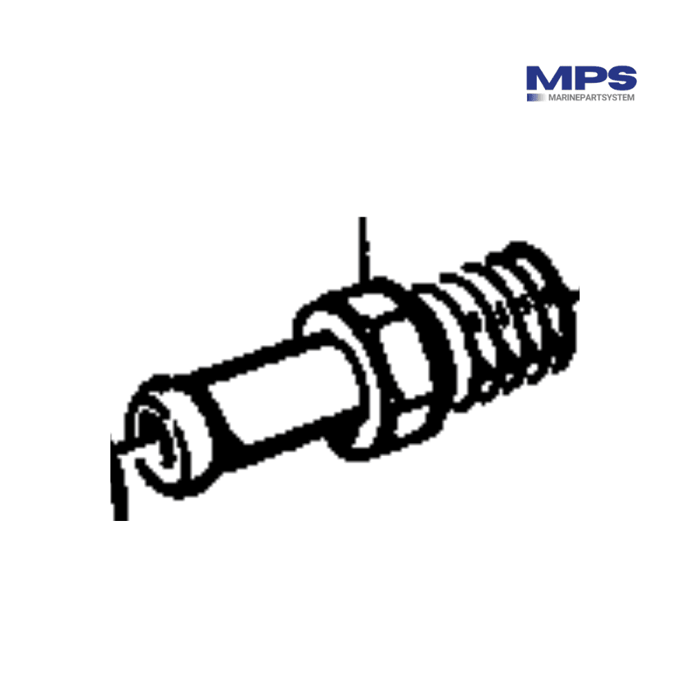 Volvo Penta Conector de Manguera del Depósito de Expansión - 860558