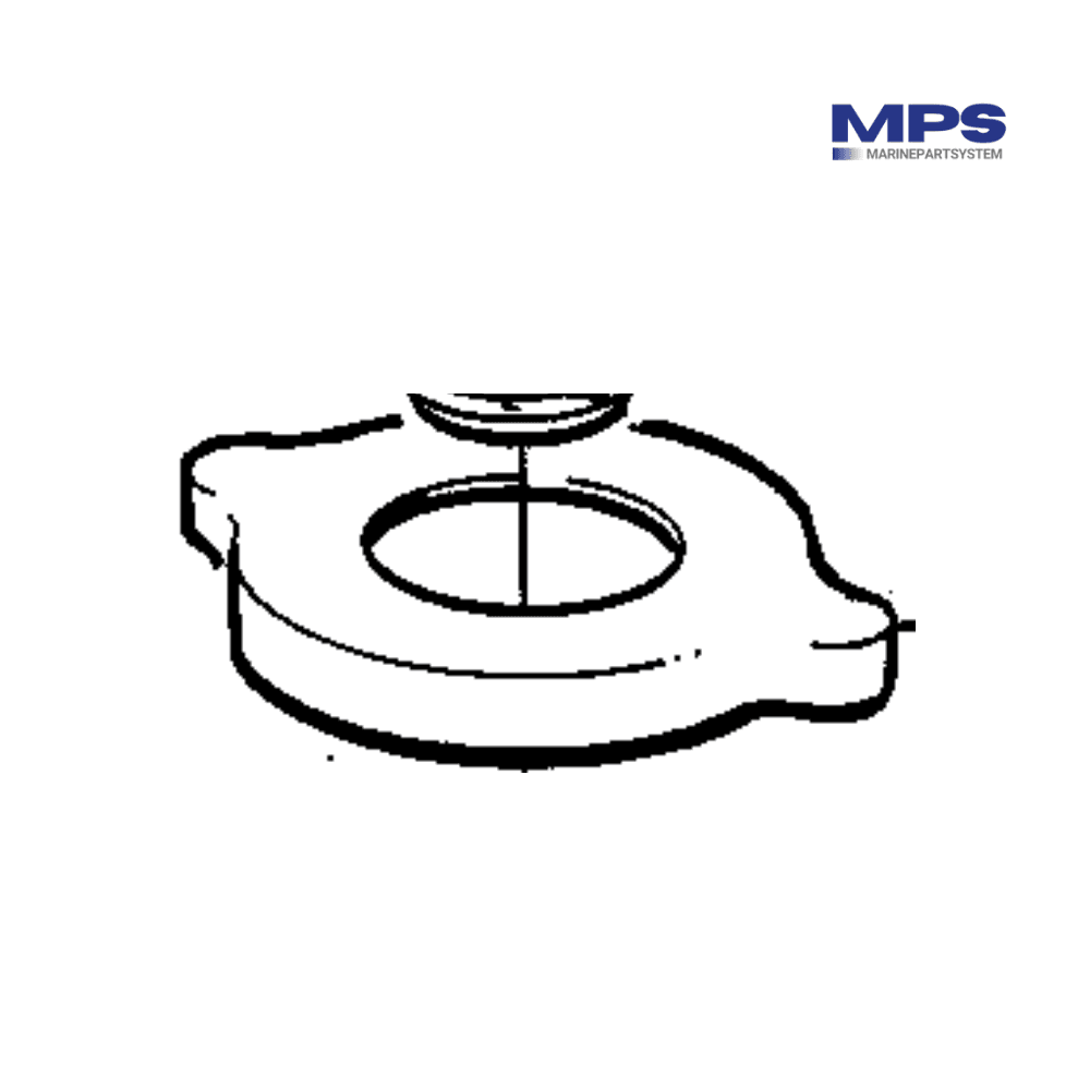 Volvo Penta Afdekkap Slangaansluiting Expansievat - 861740
