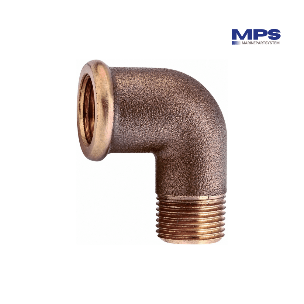 Bronze 90° Elbow 1/2" Male/Female - GS30661