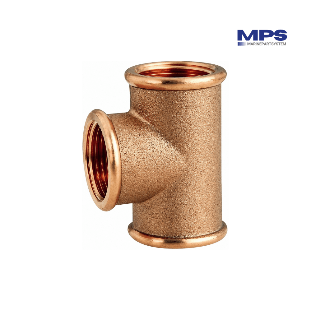 Bronze Tee Fitting 1" 3x Female - GS30673