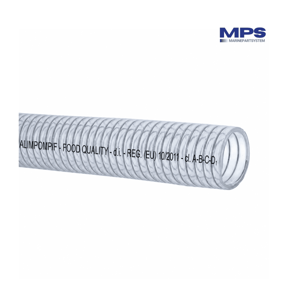 PVC Waterslang 32 mm met Staalspiraal - Per Meter - GS35120
