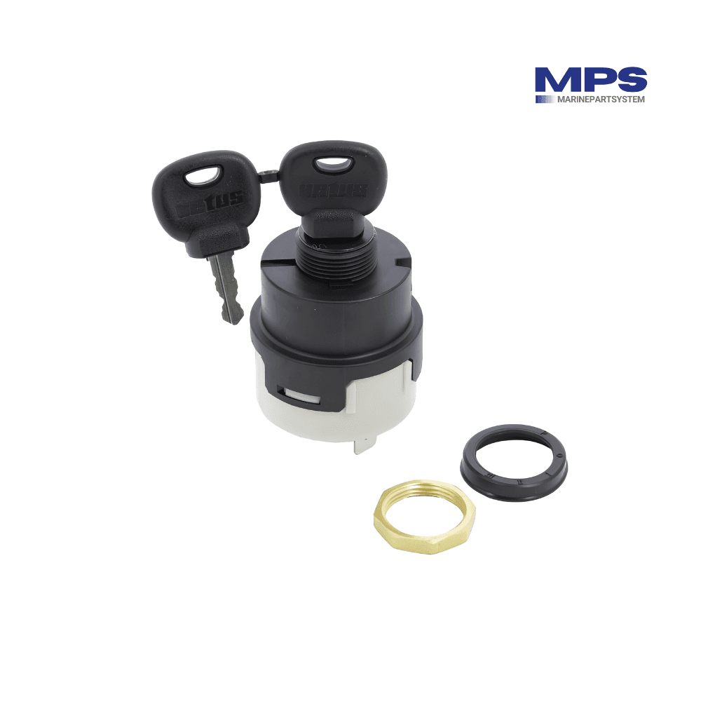 Vetus Starter & Preheat Key Switch with 2 Keys - STM9215