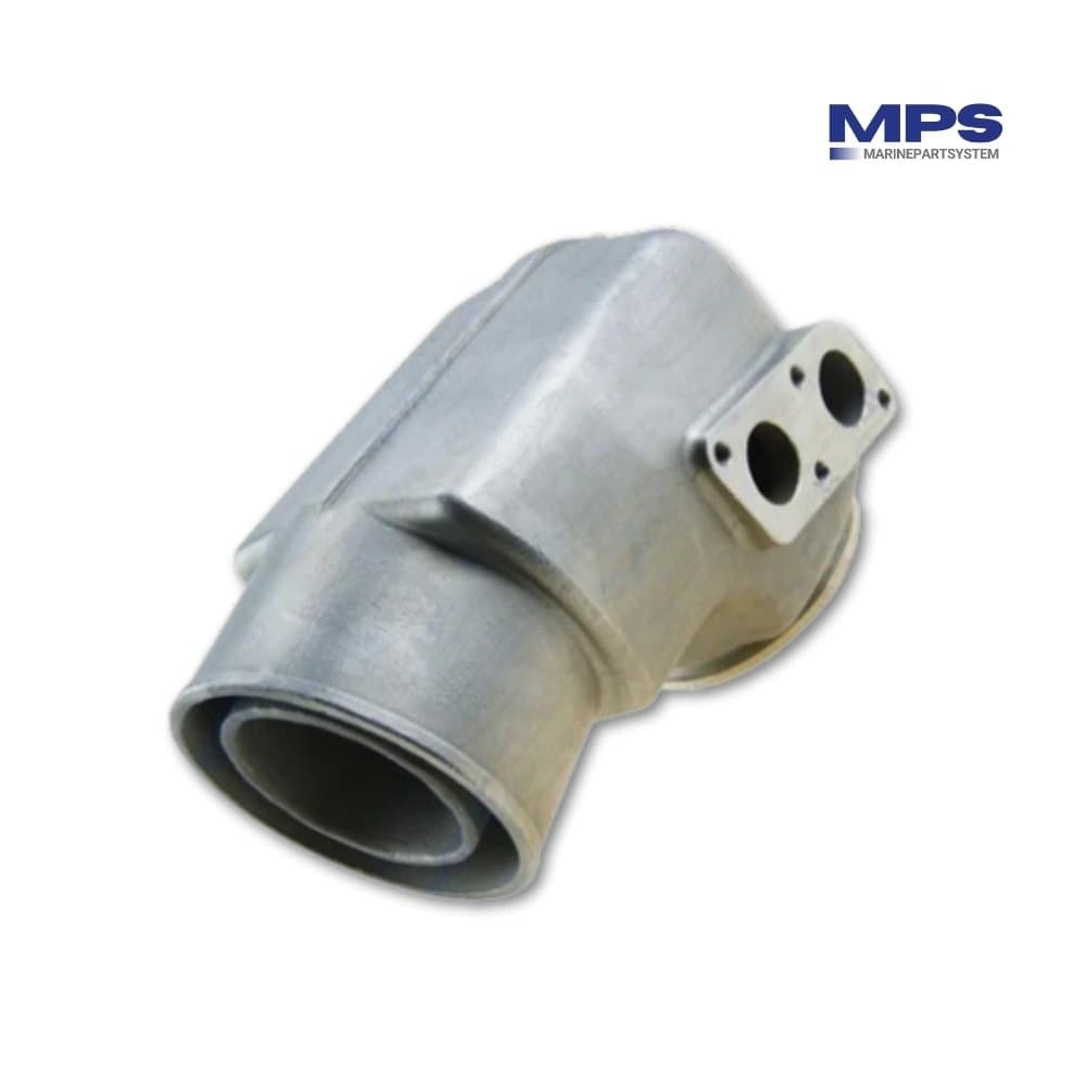 Codo de escape de acero inoxidable Volvo Penta TMD31 / TAMD41 - 859963