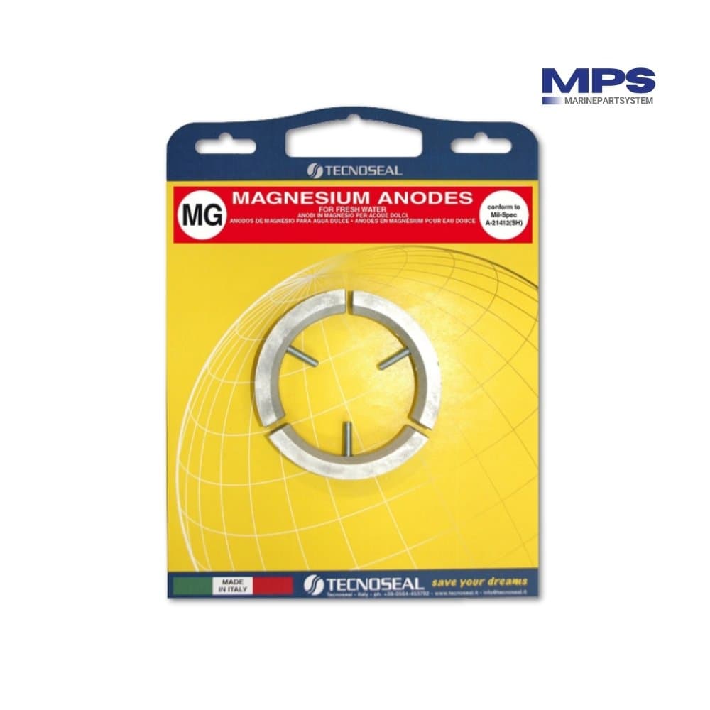 Kit de ánodo Volvo Penta - Saildrive de 3 palas de magnesio (incluye pernos)