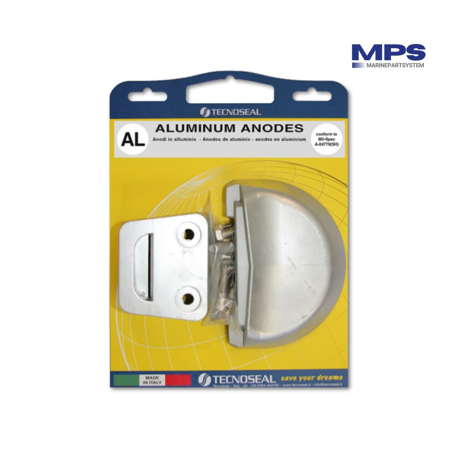 Volvo Penta Anodeset SX / DP-SM - Aluminium | Compleet met Hardware