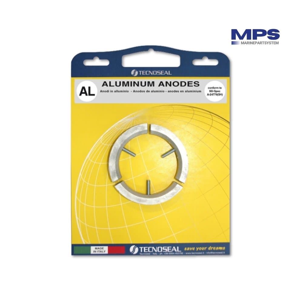 Juego de ánodos Volvo Penta - Saildrive de 3 palas de aluminio (pernos incluidos)