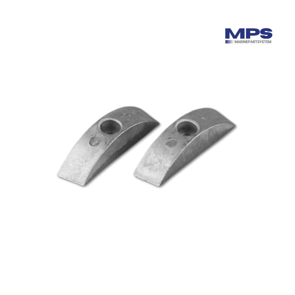 Volvo Penta Kleine Vouwplaten 110S/120S S-B, S-C Magnesium (Paar) | 852018