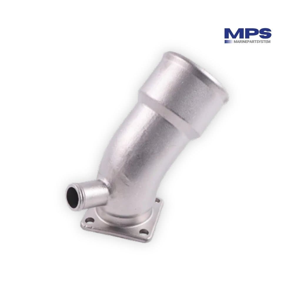 Codo de escape de acero inoxidable Yanmar | Serie 3JH / 4JH | 129470-13560