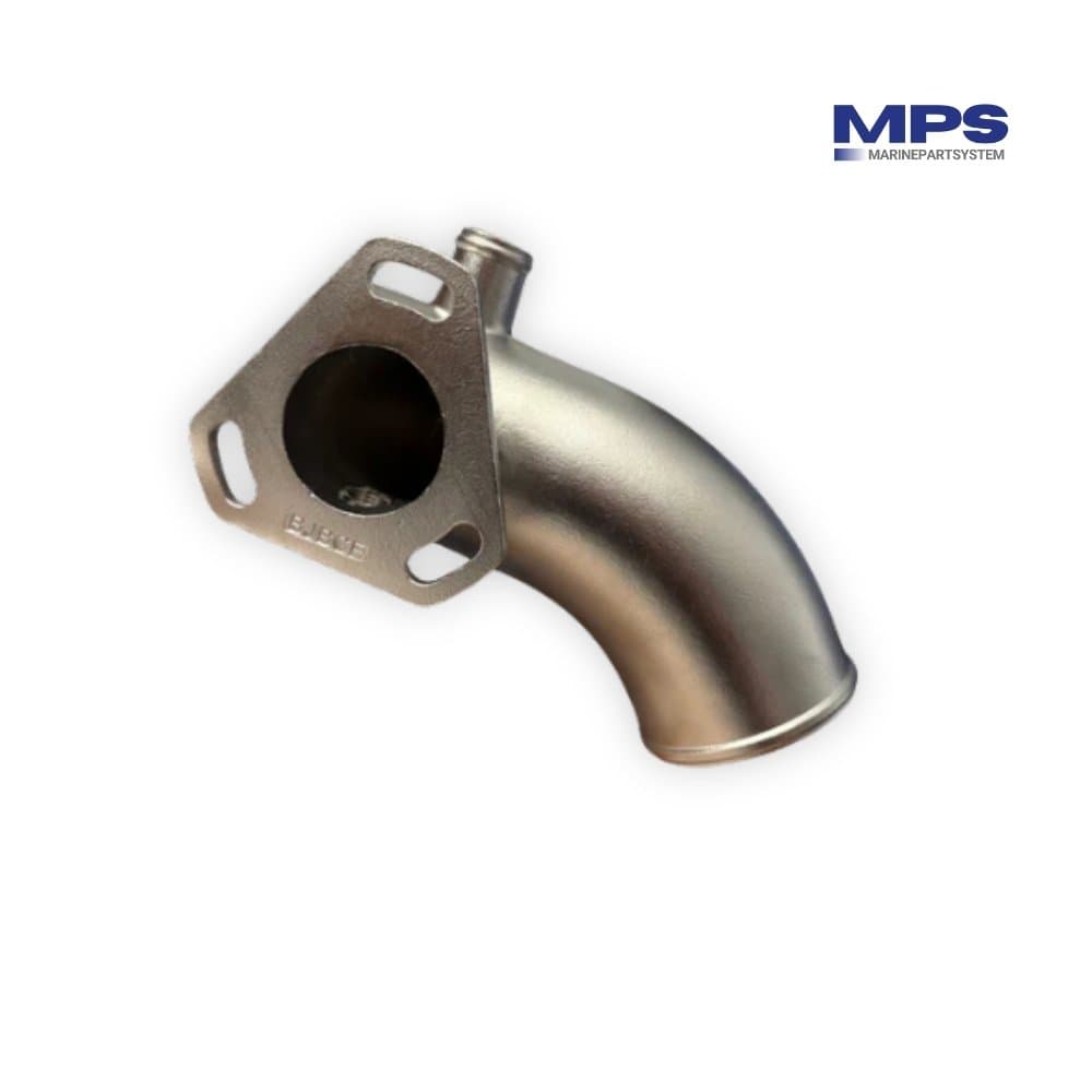 Codo de escape de acero inoxidable Yanmar | Serie 4JH4 | 129671-13552