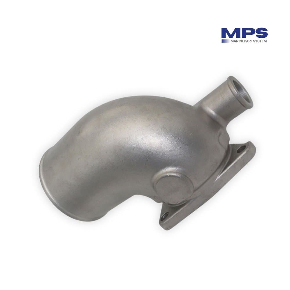 Codo de escape de acero inoxidable Yanmar | 4LH HT / HTE / HTZ / TE | 119171-13490