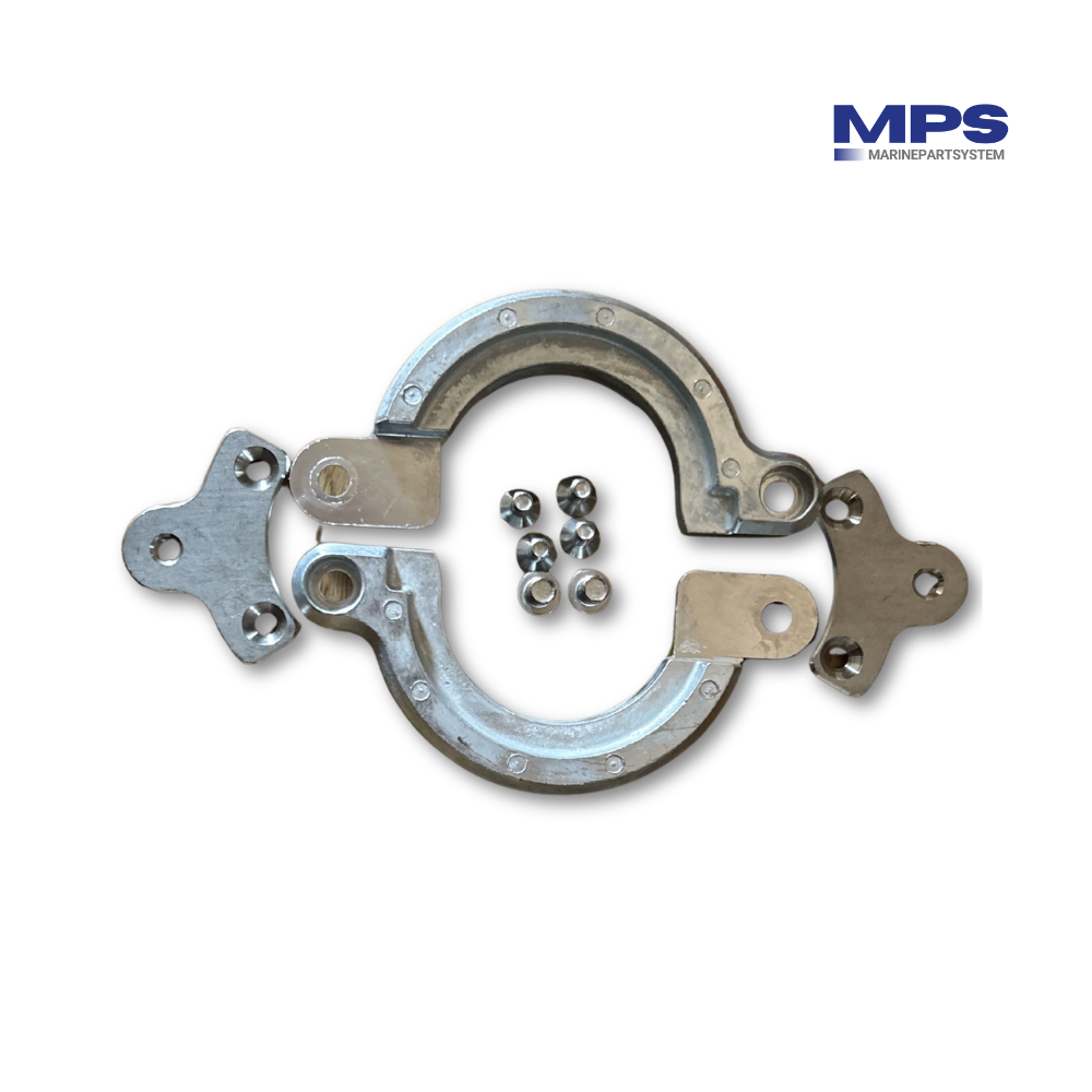 Yanmar Aluminium Saildrive Anodensatz SD20, SD25, SD30, SD31, SD40, SD50 & SD60