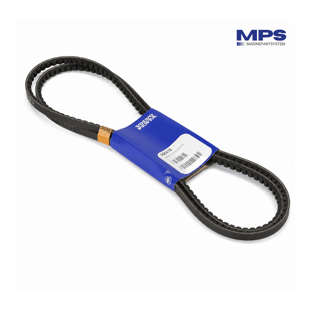 Juego de correas trapezoidales para el alternador de Volvo Penta - 966978