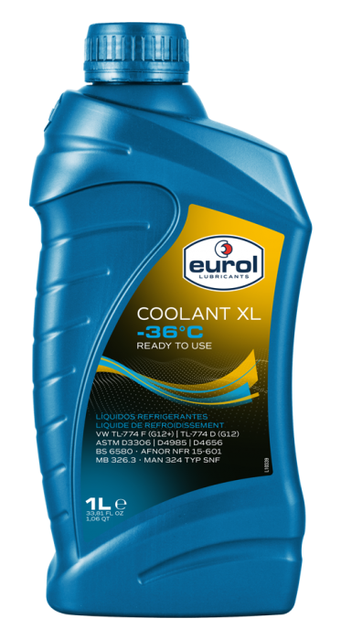 Eurol Coolant XL -36°C (Yellow)